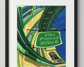 Pierce Block Fine Art Print