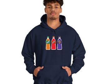 Venezuela Soda  frescolita uva naranja Hooded Sweatshirt Unisex