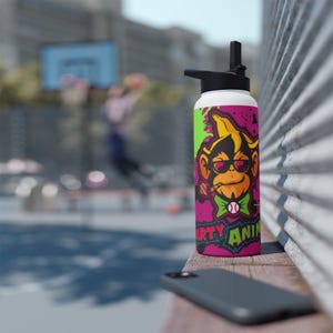 Party animals water bottle