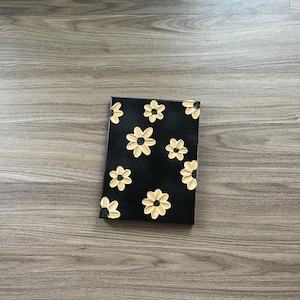 Textured Acrylic Flower Painting