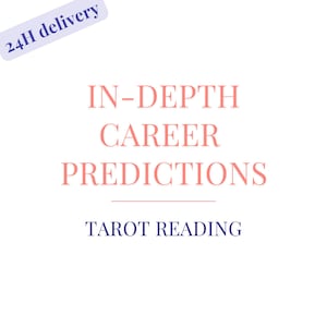 Career Tarot Reading Same day Job Reading Career Reading Career prediction reading