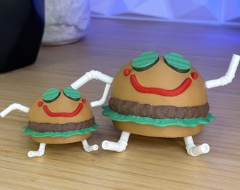Burger Buddy Figurine | 3D print