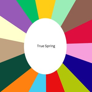 Color Analysis Face Frames- True Spring