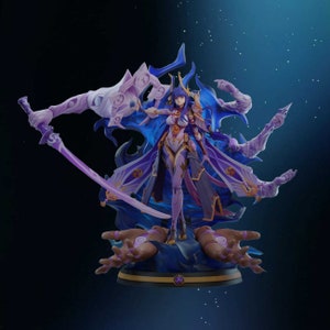 3D Raiden ShogunStl Model - 3D Stl Digital Download Anime - Art Diy Gift