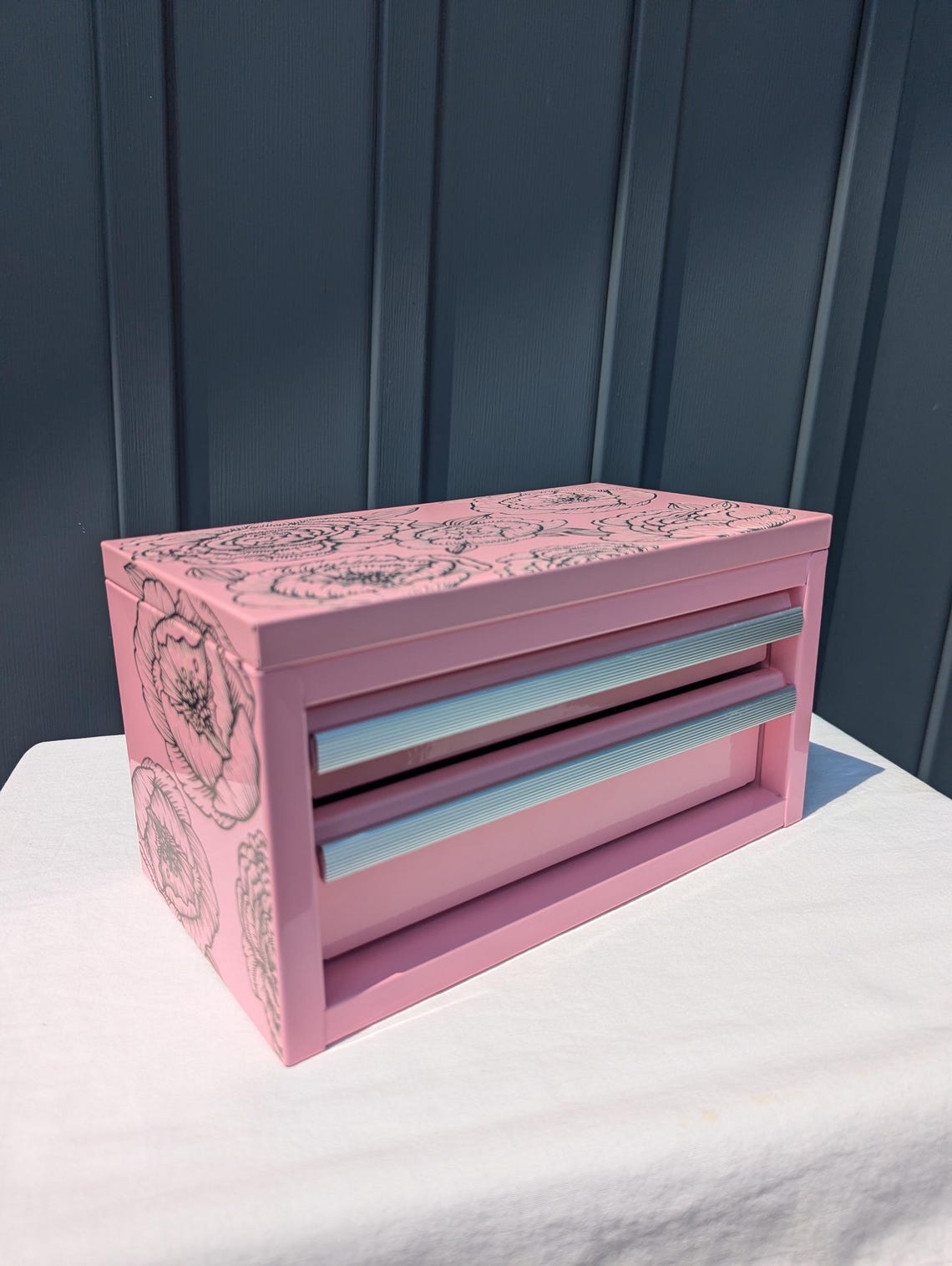 Custom Engraved Mini Toolbox – Mastercraft Metal Tool Chest ...