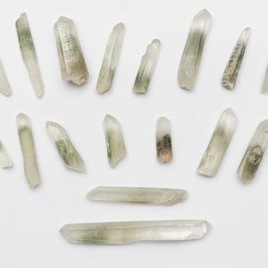 Quarz - Grüne Phantomkristalle | Mini-Größe