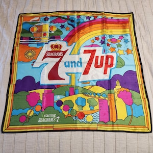 Vintage Peter Max 7 Up - Etsy