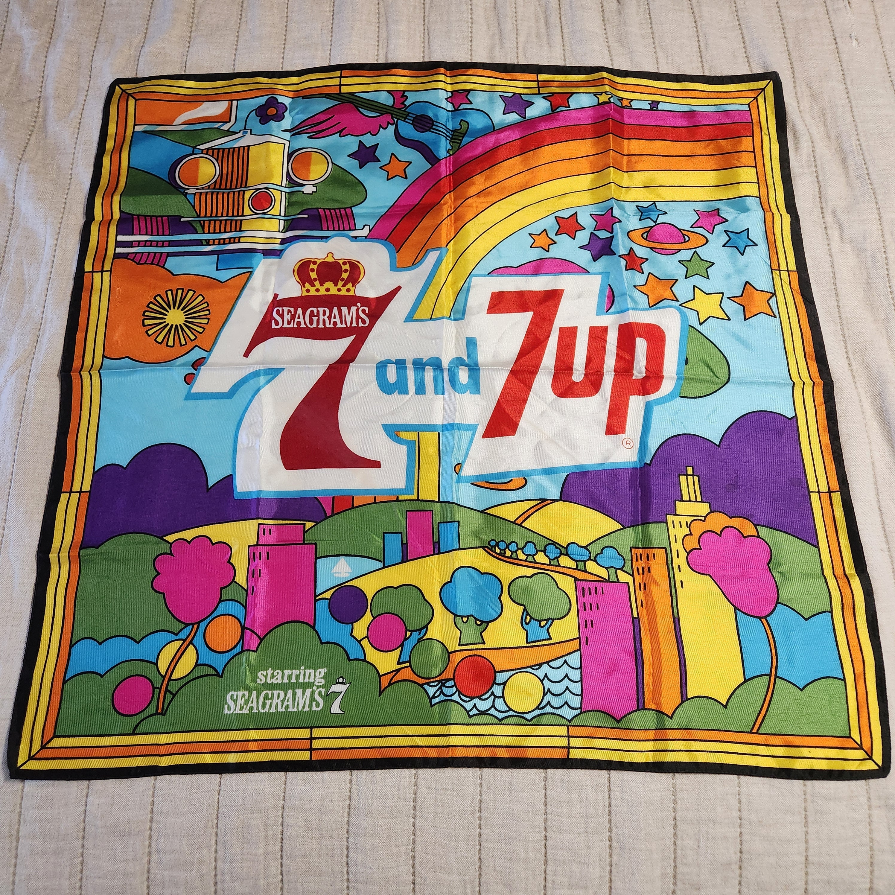 Vintage Peter Max 7 Up - Etsy