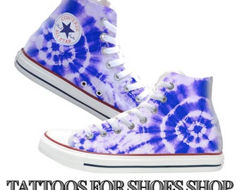Converse Chuck Taylor All Star Hi Ultra Violet/Tie Dye Men\'s Shoes Size 13 s-l400.jpg main image 2