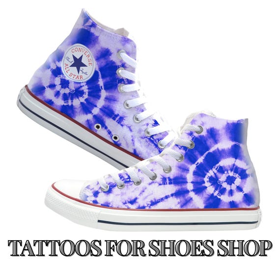 Purple tie dye converse hotsell