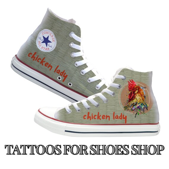 CHICKEN HIGHTOP SHOES CHICKEN HIGHTOP SHOES