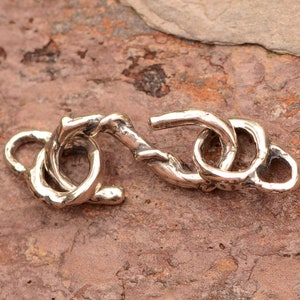 Sterling Silver S Hook with Attachment Rings, CatD-432 and 339