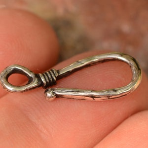 Artisan Big Hook in Sterling Silver, CatD-1044
