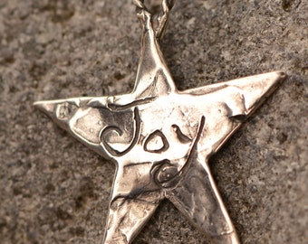 Joy Star Charm in Sterling Silver, SS-1041