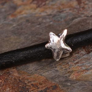 Crimp Cover Beads in Sterling Silver, 4mm ID Crimp Covers, FN-585 (TWO)