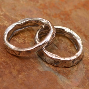 Chunky Oval Bracelet Links in Sterling Silver, L-439 (Set of 2)