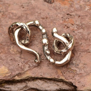 Sterling Silver S Hook Clasp or Connector Link, SH1 with JR331/2