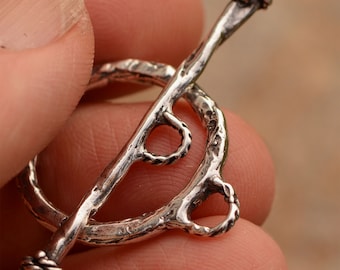 Artisan Big Toggle in Sterling Silver, CatD-953