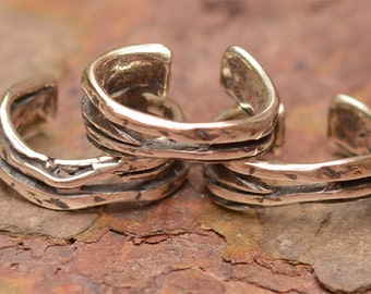 Artisan Wrap Connector Links in Sterling Silver, CatD-79 (Set of 2)