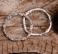 Artisan Dotted Links in Sterling Silver, 19mm, SS-226 (Set of 2)