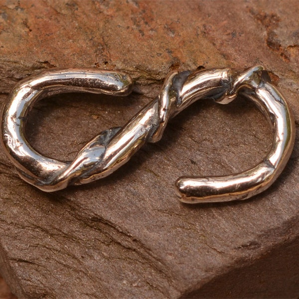 Sterling Silver S Hook Clasp, CatD-432