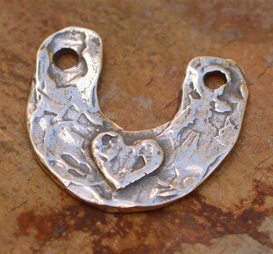 Sterling Silver Men's Horse & Horseshoe Ring 6.55 gr Size 9