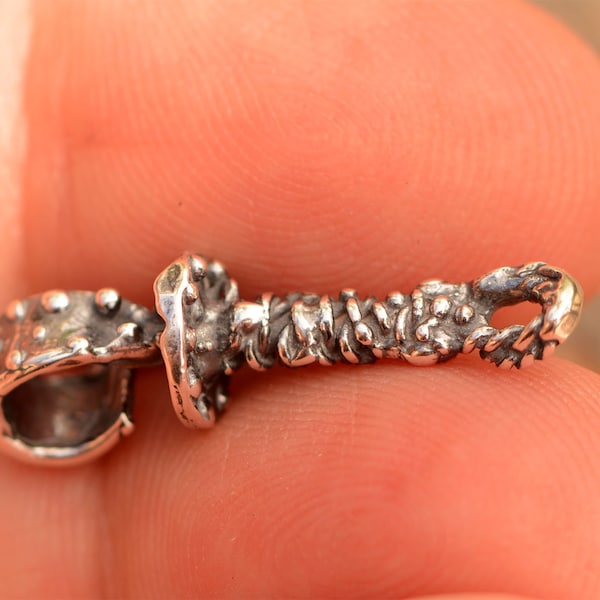 Connecting Hook or Bail in Sterling Silver, SS-1011 (ONE)