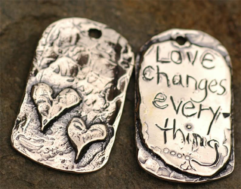 Love Changes Everything Pendant in Sterling Silver SS-189 image 2