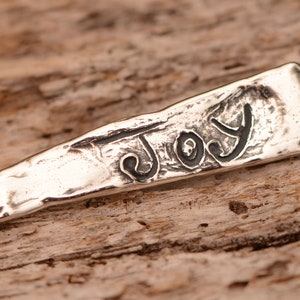 Joy Toggle Bar Only in Sterling Silver  FN-788