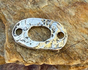 Artisan Oval link in Sterling Silver, SS-141