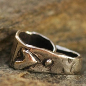 Heart Adorned Sterling Silver Bail, PX-339B