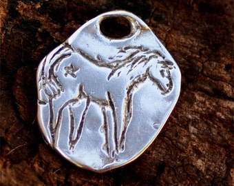 Be Free Horse Charm in Sterling Silver