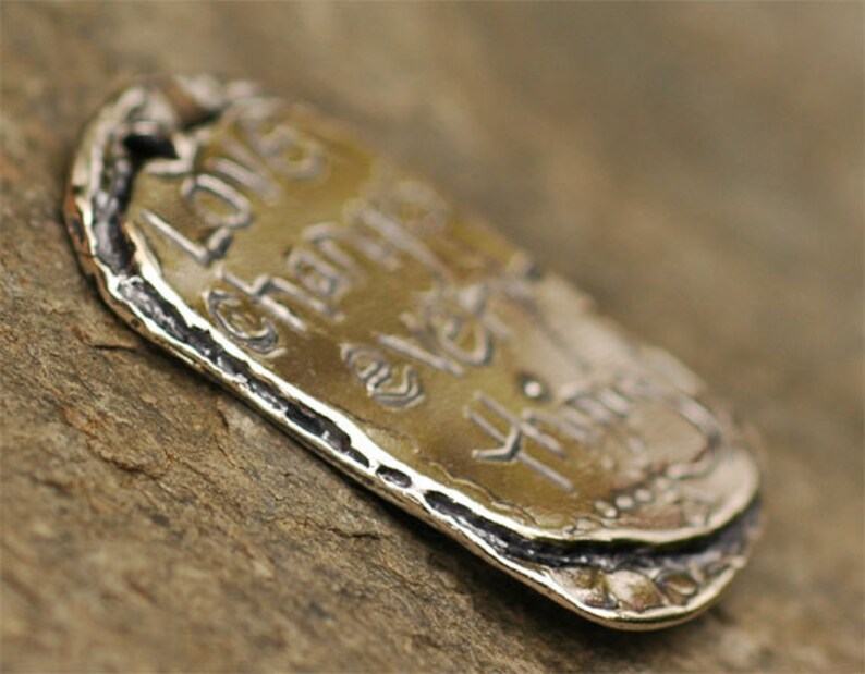 Love Changes Everything Pendant in Sterling Silver SS-189 image 4