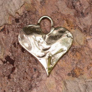 Sterling Silver Heart Pendant or Charm