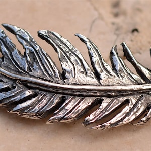 Artisan Feather in Sterling Silver, CatD-364