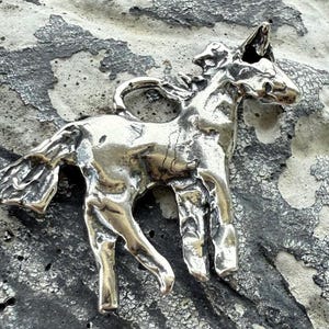 Artisan Horse Charm in Sterling Silver