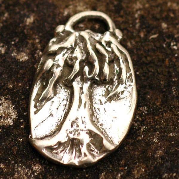 Artisan Be Strong Tree Charm in Sterling Silver