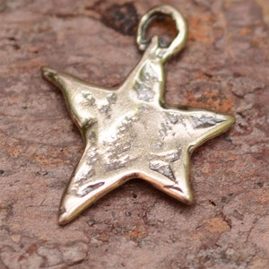 Dancing Star Sterling Silver Charm