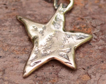 Dancing Star Sterling Silver Charm