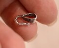 Artisan Silver Bail, Sterling Silver Bails, Our Smallest, SS-711 (ONE)
