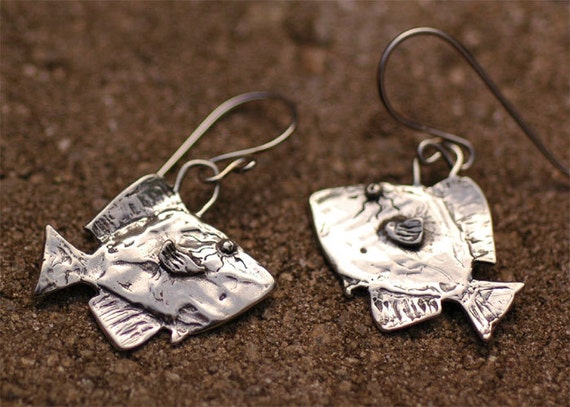 Etsy fish earrings store