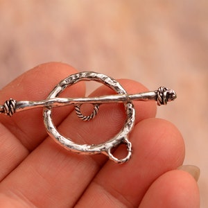 Artisan Big Toggle in Sterling Silver, CatD-953