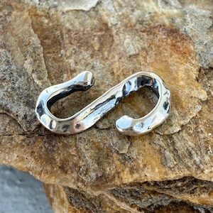 Sterling Silver Small S Hook Clasp