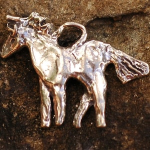 Artisan Horse Charm in Sterling Silver