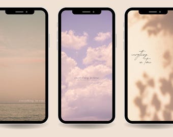 Five Aesthetic Motivational Phone Wallpapers | Positive Affirmations