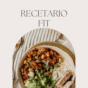 Recetario Fit, plantillas saludables, Plantillas fitness, PDF de recetas, recetas saludables, planificador de comidas saludables, guia fit