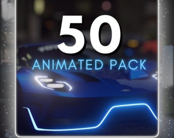 Fivem Animated Car Pack 50 CARS|50 GEKKE geanimeerde auto's met realistisch rijgedrag en geoptimaliseerde texturen, exclusief voor FiveM|Grand Theft Auto5