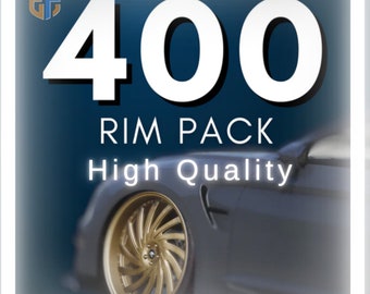 FiveM Custom Velgenpakket | 400 Mega aangepaste extra wielen | Geoptimaliseerd l FiveM Ready
