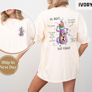 Comfort Colors®Vintage Oh Right That Poison Llama Poison For Kuzco Shirt, The Emperor&#39;s New Groove Disney T-shirt, Disneyland Trip Shirts