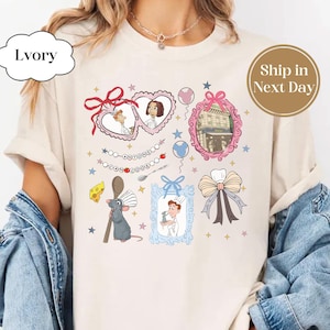 Little Chef Remy Comfort Colors Shirt, Funny Ratatouille Chef Sweatshirt, Just Here For The Snack T-Shirt, Pixar Ratatouille Tee, Remy Gift